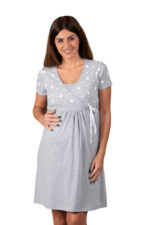 Camicia da notte pre-post parto mezza manica- Varie misure 1861/11