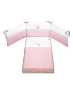 SET PROMO:Lettino+ Bagnetto+ Set Piumone Mio Cuoricini - Vari colori - immagine 3