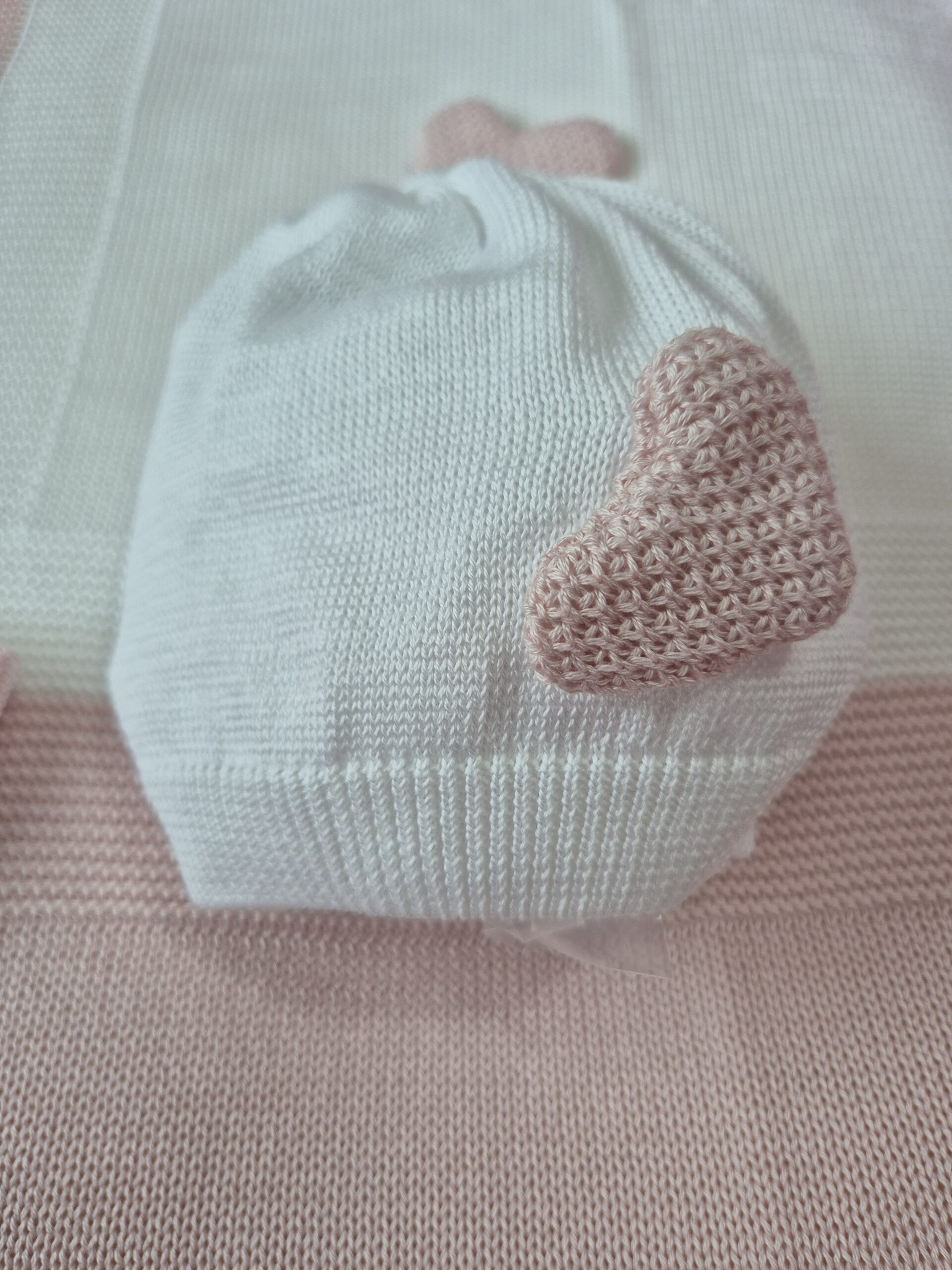 20260129_095750 Cappello Marlù EK1271 Bianco Rosa Cipria - immagine 1