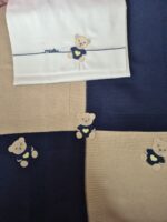 Coperta e set lenzuolo Marlù EK6080 Blu Sabbia