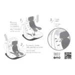 Foderina traspirante per seggiolino gruppo 0 COOL SEAT Air Cuddle - immagine 4