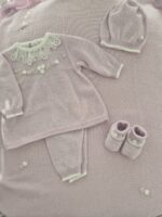 Coordinato Marlù EK15 Lavanda Bianco