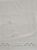 Coperta e set lenzuolo Marlù EK2581 Bianco Verde Salvia - immagine 3