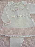 Coordinato Marlù EK24 Rosa Cipria Bianco - immagine 6
