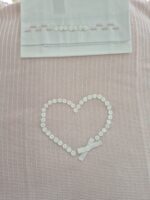 Coperta e set lenzuolo Marlù EK2480 Rosa Cipria Bianco