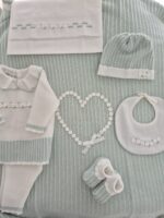 Coordinato Marlù EK24 Verde Salvia Bianco