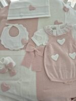 Coordinato Marlù EK12SAL Bianco Rosa Cipria