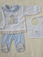 Coordinato Marlù EK55 Bianco Cielo Polvere Sabbia - immagine 7