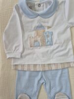 Coordinato Marlù EK55 Bianco Cielo Polvere Sabbia - immagine 6