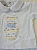 Completo 2 pezzi Marlù EK5251 Bianco Cielo Polvere - immagine 2