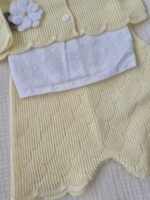 Completo 3 pezzi Marlù EK2160 Bianco Giallo - immagine 4