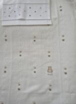 Coperta e set lenzuolo Marlù EK5680 Bianco Verde Oliva Sabbia