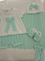 Coordinato Marlù EK19 Bianco Acqua Marina