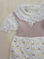 Salopette  Marlù EK1030 Bianco Marsala Giallo - immagine 2
