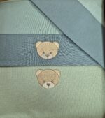 Kit carrozzina Teddy: coperta in cotone + lenzuola coordinate Coccolissimi - immagine 5