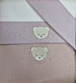 Kit carrozzina Teddy: coperta in cotone + lenzuola coordinate Coccolissimi - immagine 4