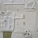 Coordinato Marlù EK56 Bianco Verde Oliva Sabbia