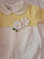 Completo 2 pezzi Marlù EK2119 Bianco Giallo - immagine 3