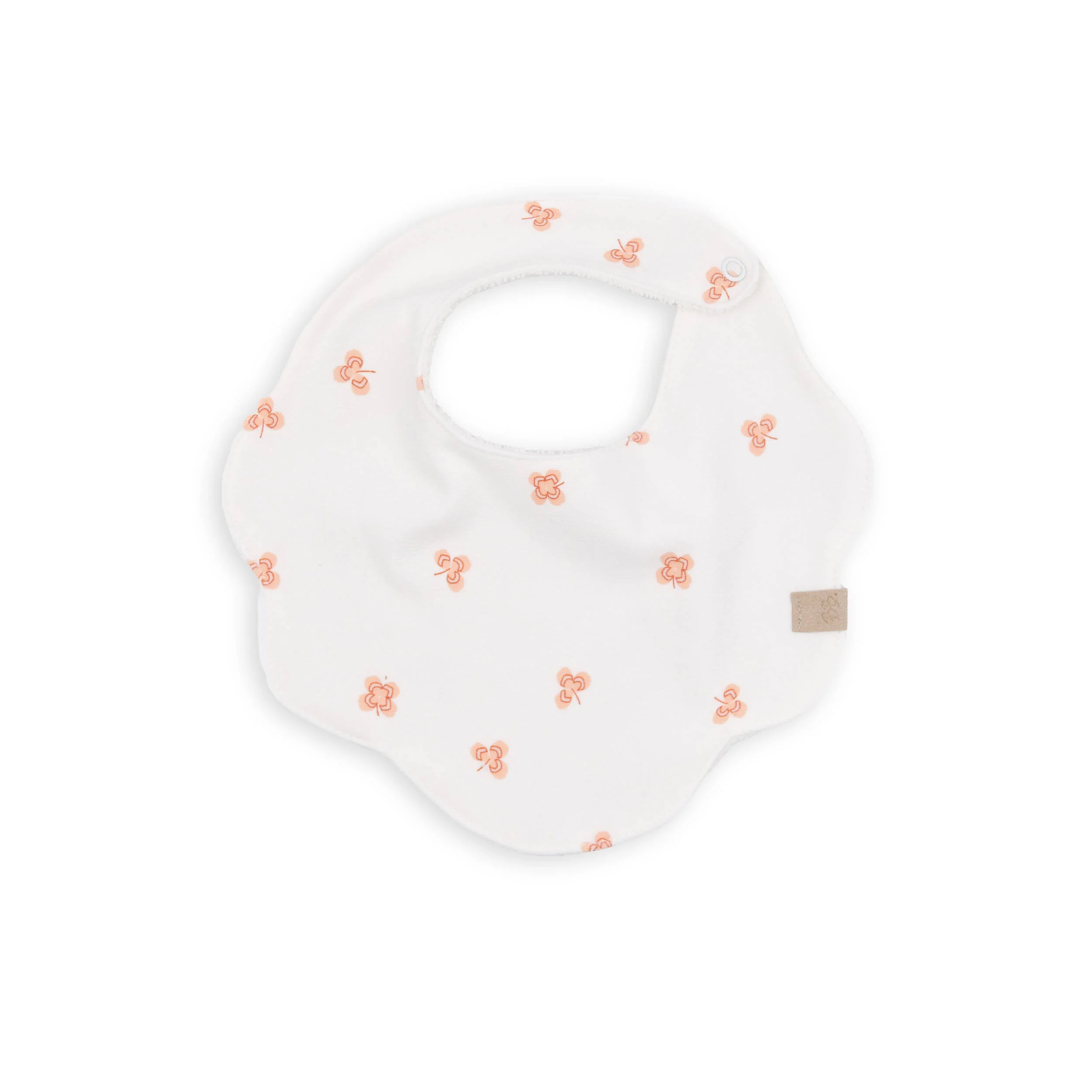 Bavetta Bamboom Bib Flower - PRINT LUCKY LEAVES 280 - immagine 2
