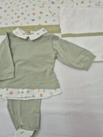 Coordinato Babyvip in Cotone Mare T63