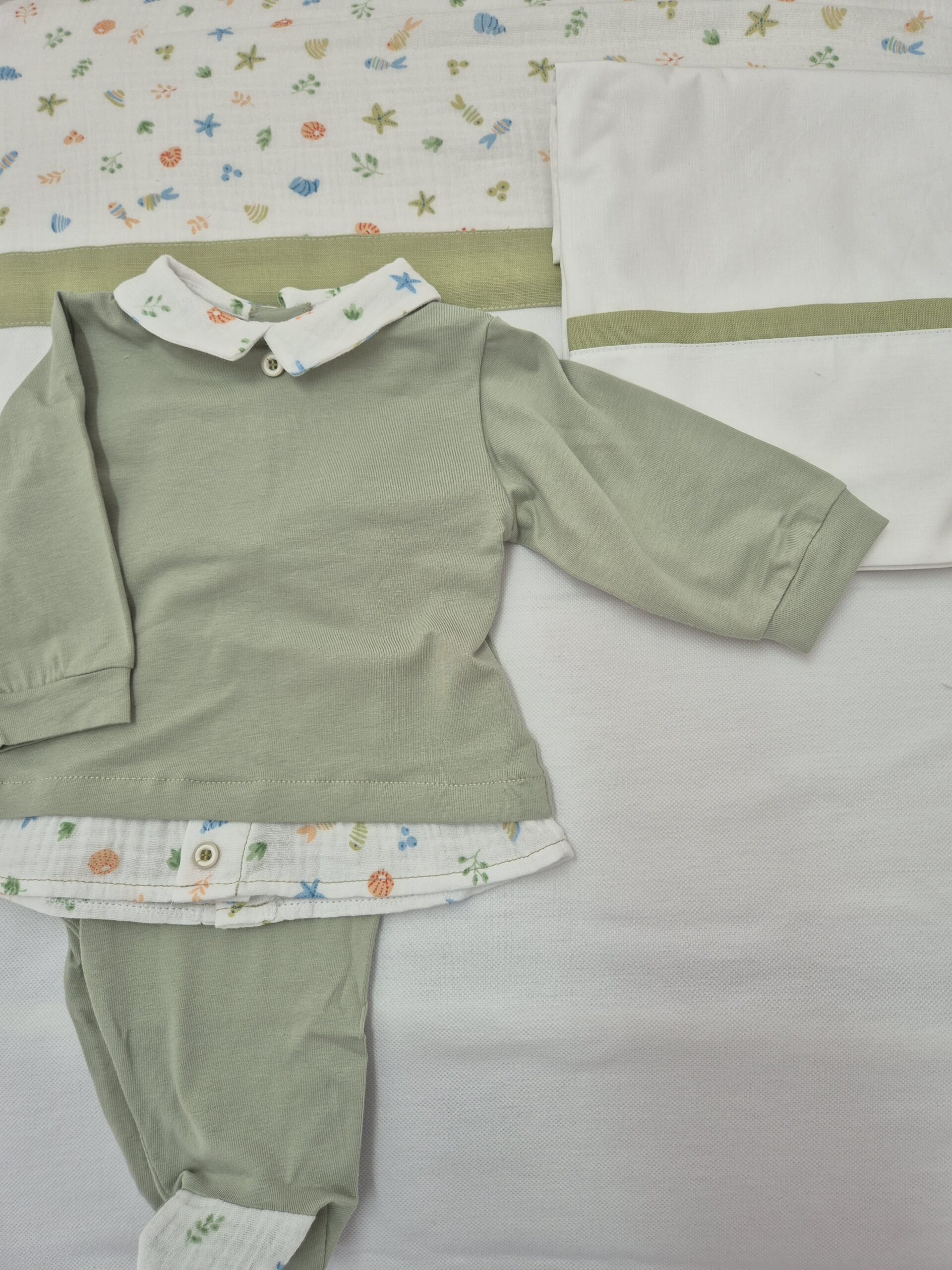 20260318_103038 Coordinato Babyvip in Cotone Mare T63 - immagine 1