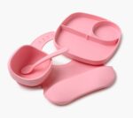 Set pappa | Ciotola, cucchiaio, bavaglino e piatto CO.RA. - Vari colori - immagine 3