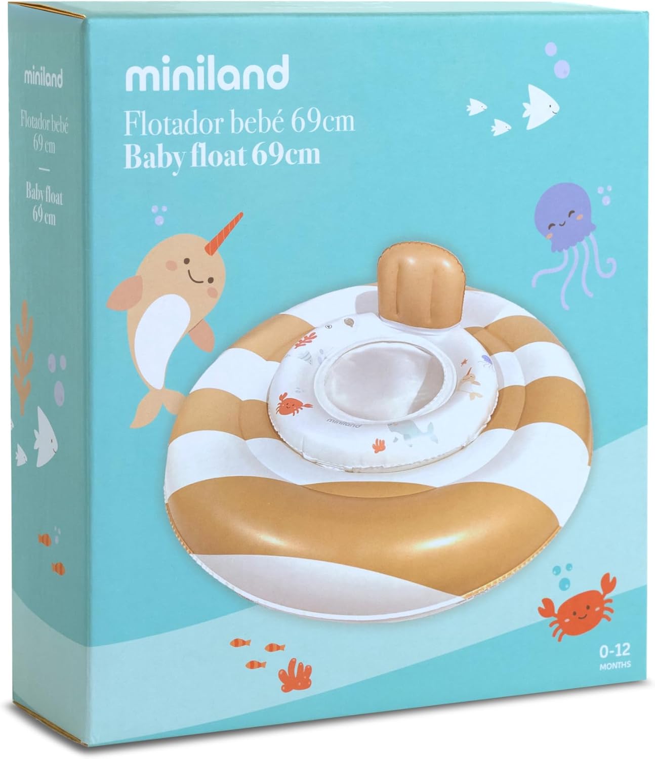 71q8wZxAy+L._AC_SL1500_ Salvagente Per Bambini Miniland 69 cm - immagine 1